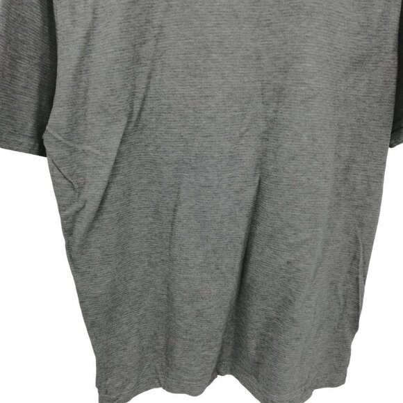 J Crew Gray Cotton Polo Shirt Size L Short Sleeve Collar Pocket Classic Pullover - Picture 5 of 6